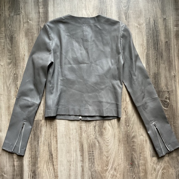 Elizabeth And James Lamb Leather Gray size 6 - Picture 2 of 7